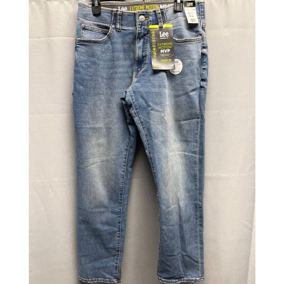Lee Extreme Motion MVP Men's Blue Jeans/Tapered Leg 32x30 SKU 5253 - Picture 1 of 8